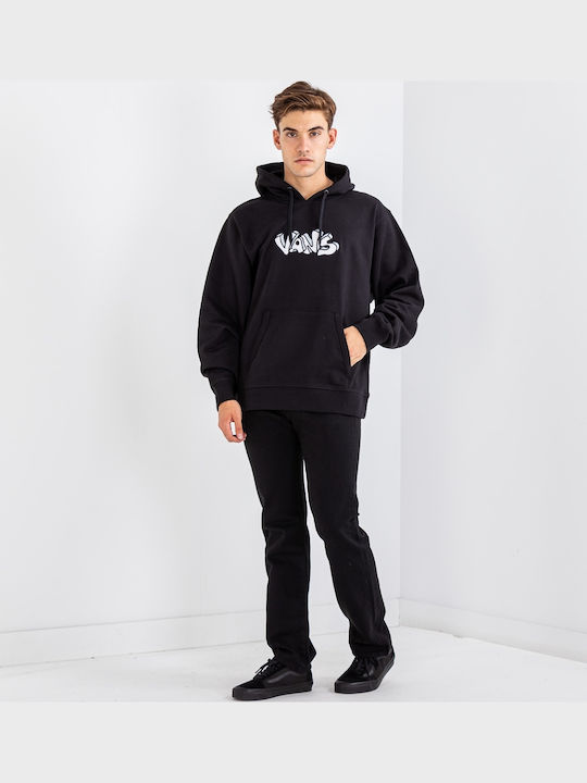 Sweatshirt mit Kapuze Schwarz