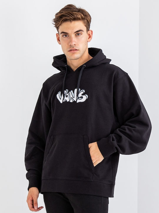 Sweatshirt mit Kapuze Schwarz