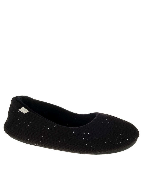 Dim DM887080 Closed-Back Women's Slippers In Black Colour