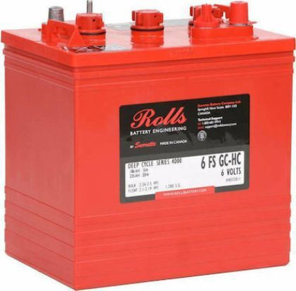 Rolls Series 4000 S6 Baterie Fotovoltaică Tip deschis 6V