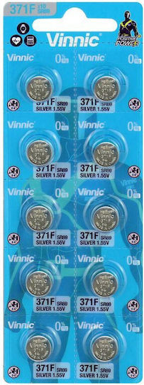 Vinnic Positive Power Μπαταρία Silver Oxide Ρολογιών SR69 1.55V 1τμχ