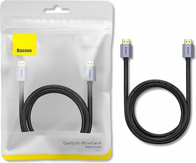 Baseus HDMI 2.0 Cable HDMI male - HDMI male 3m Black