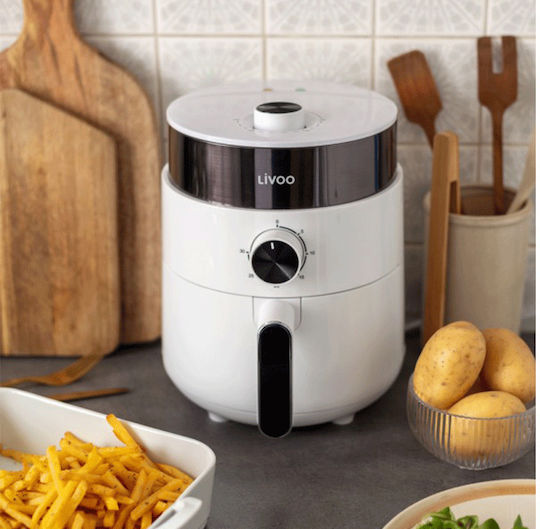 Livoo Air Fryer 2.5lt Λευκό DOC256