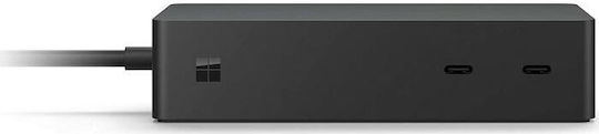 Microsoft Surface Dock 2 USB-C Docking Station with 4K PD Ethernet and Support for 2 Monitors Black