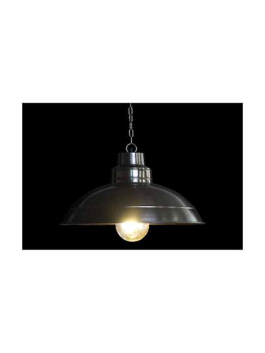 DKD Home Decor Pendant Light Single-Light for Socket E27 Silver