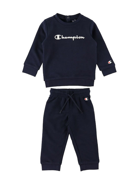 Champion Kids Sweatpants Set Navy Blue 2pcs