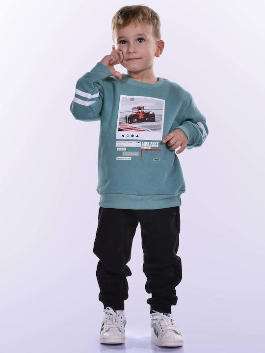 Nek Kids Wear Παιδικό Σετ Φόρμας Γαλάζιο 2τμχ