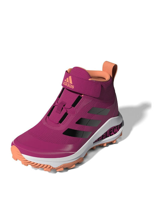 FortaRun ATR EL K Αδιάβροχα Αθλητικά Παιδικά Παπούτσια Running με Σκρατς Team Real Magenta / Core Black / Beam Orange