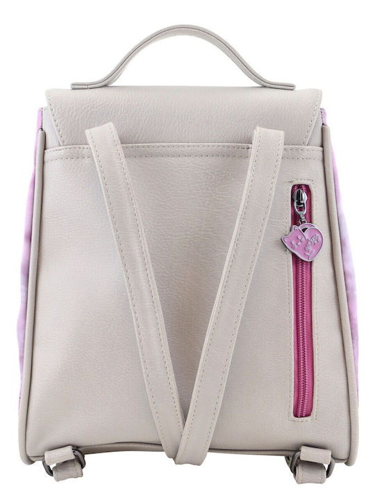 Santoro Rucksack Παιδική Τσάντα Πλάτης Ασημί 23x11x27εκ.