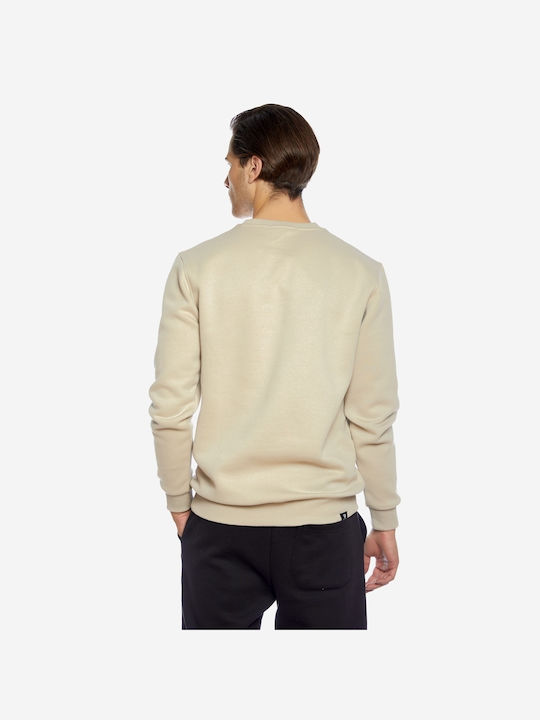 Brokers Jeans Herren Sweatshirt Beige