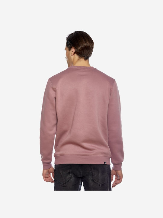 Brokers Jeans Herren Sweatshirt Rosa