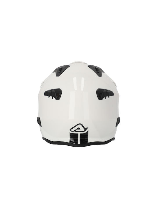 Acerbis Aria White Κράνος Μηχανής Jet ECE 22.06 1250gr με Sunvisor