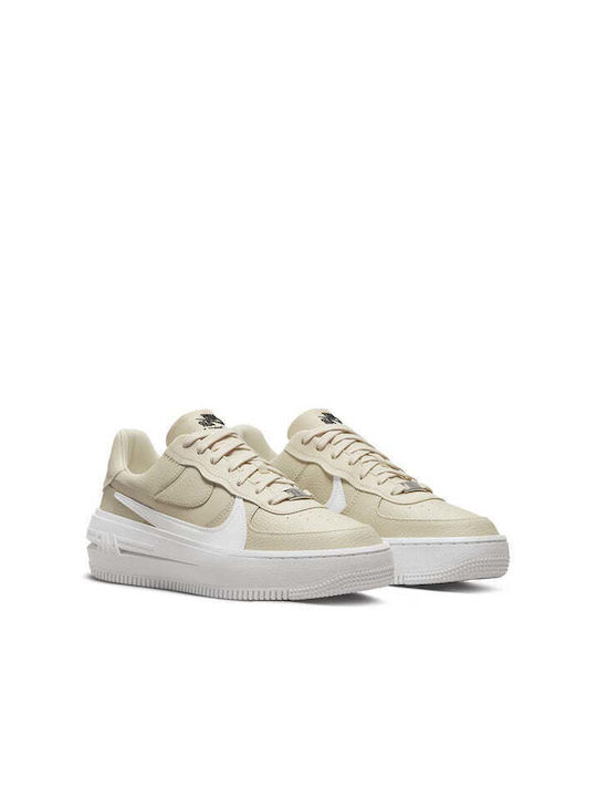 Nike Air Force 1 PLT.AF.ORM Sneakers Fossil / Sail / Summit White / Black