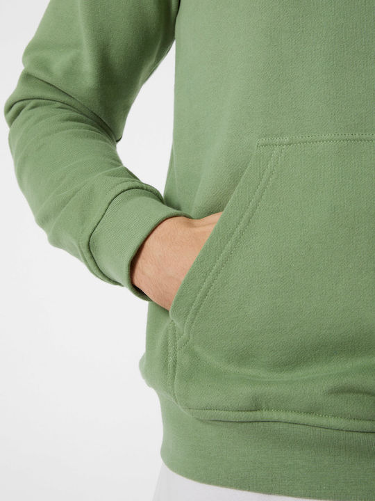 Sweatshirt with Hood Green