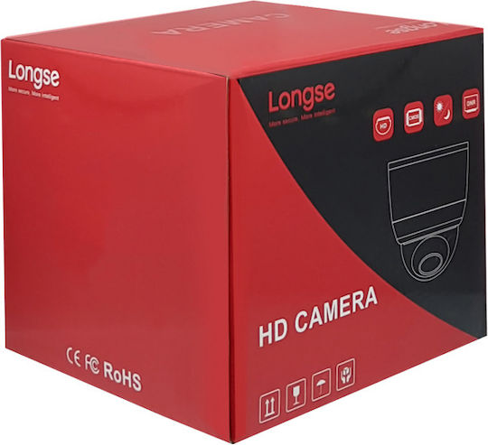 Longse CMLBGC200WH IP Κάμερα Παρακολούθησης Full HD 1080p Αδιάβροχη με Μικρόφωνο και Φακό 2.8mm