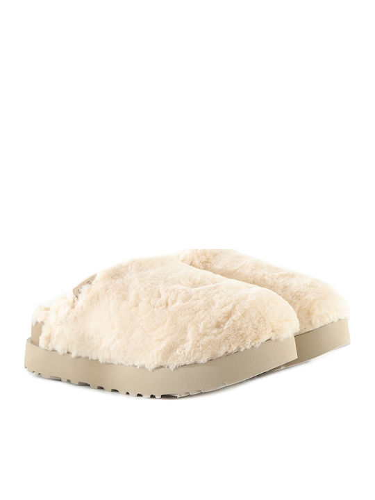 Papuci de Damă de Iarnă Bej