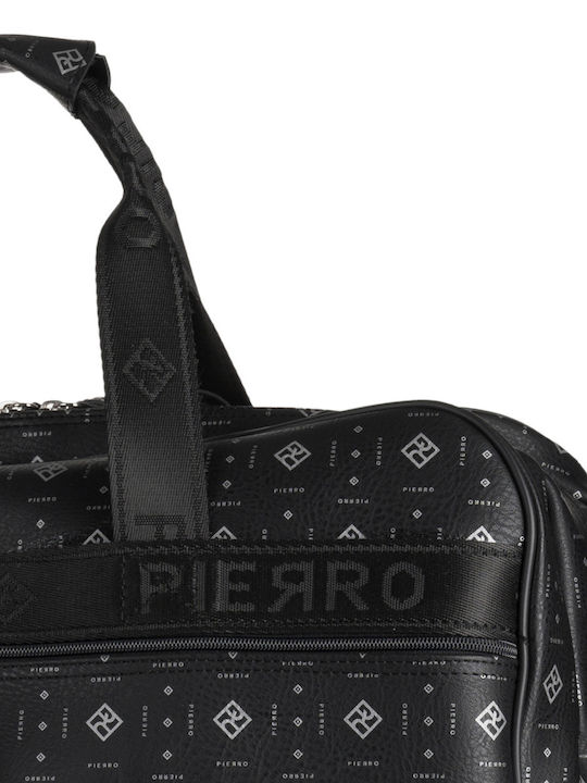 Pierro Accessories Damen Aktentasche Schwarz