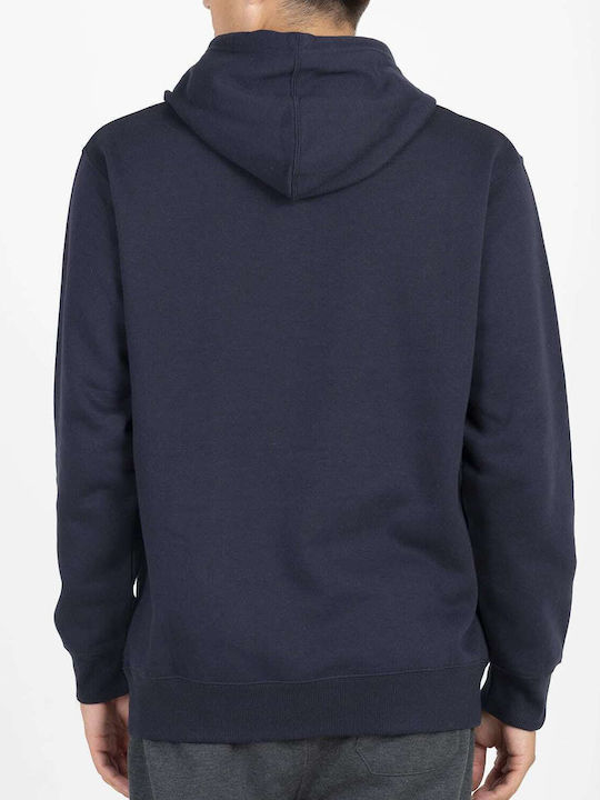 Russell Athletic Men's Sweatshirt with Hood and Pockets Navy Blue