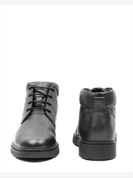 Spherica Ec1 A Leder Anatomisch Chukka Herrenstiefel Schwarz