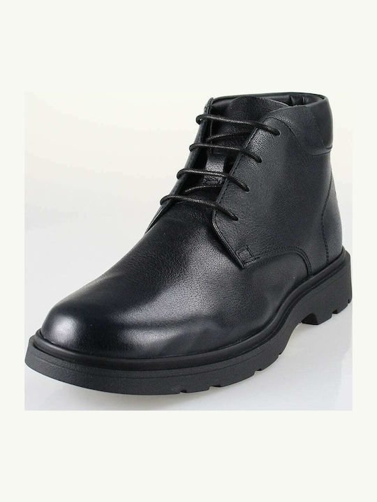Spherica Ec1 A Leder Anatomisch Chukka Herrenstiefel Schwarz