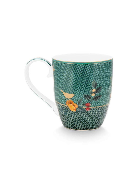 PiP Studio Winter Wonderland Porcelain Cup Green 450ml