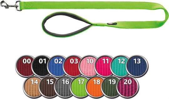 Trixie Hundeleine/Führleine Riemen Premium Mittel/Groß in Türkis Farbe 1m x 2cm