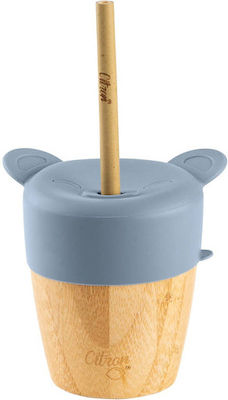 Citron Toddler Bamboo Cup 180ml for 6m+ Blue