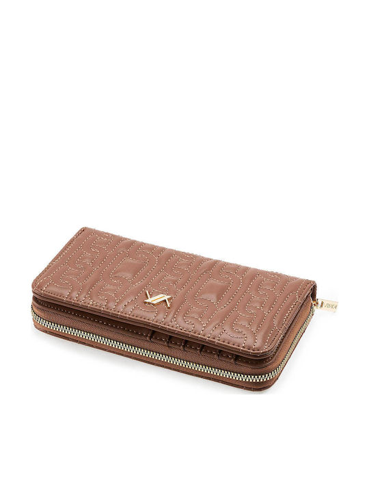Large Women's Wallet Classic Brown