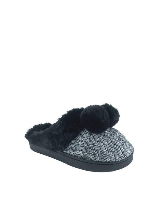 Jomix MD7223 Women's Slipper In Black Colour