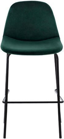 Hocker Bar mit Rückenlehne Metall Vincent Cypress 47x51x96cm