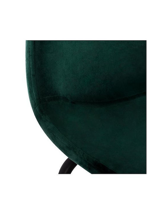 Hocker Bar mit Rückenlehne Metall Vincent Cypress 47x51x96cm