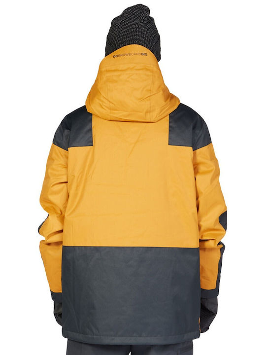 DC Anchor ADYTJ03048-CPB0 Masculin Jachetă pentru Schi & Snowboard Portocaliu