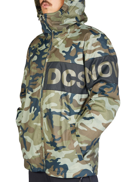 DC Propaganda Men's Ski & Snowboard Jacket Green ADYTJ03047-XGCK