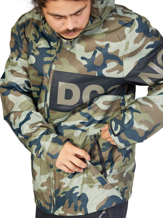DC Propaganda Men's Ski & Snowboard Jacket Green ADYTJ03047-XGCK