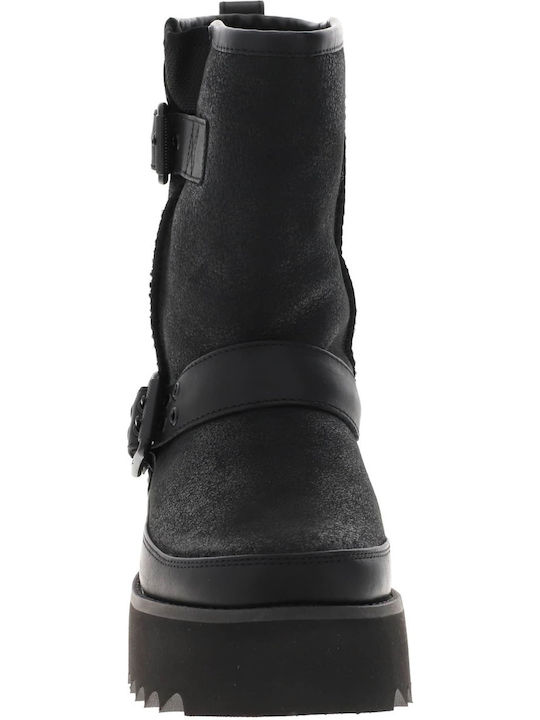 Classic Rebel Cizme dama Negre