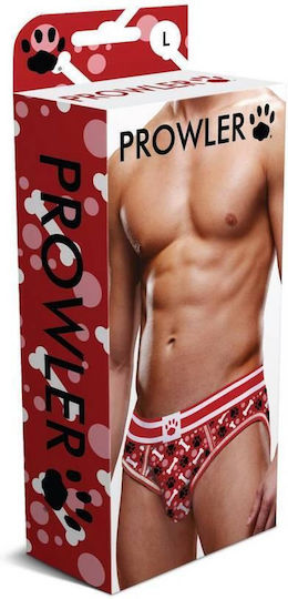 Prowler Jockstrap Sexy pentru bărbați Deschise Slipuri Red