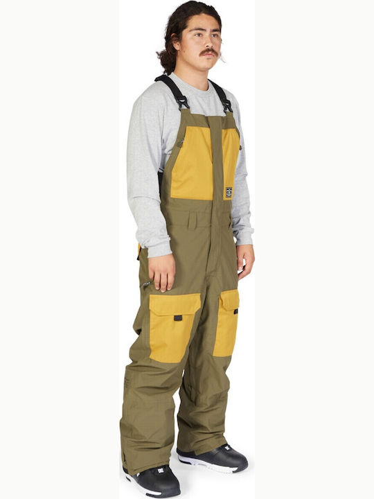DC Shadow ADYTP03024-CRB0 Pantaloni de schi și snowboard pentru bărbați Ski & Snowboard Verde