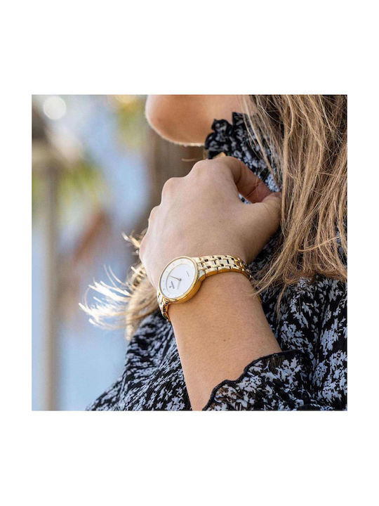 Festina Watch with Gold Metal Bracelet