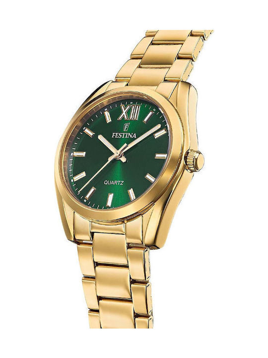 Festina Boyfriend Ρολόι Μπαταρίας με Μεταλλικό Μπρασελέ