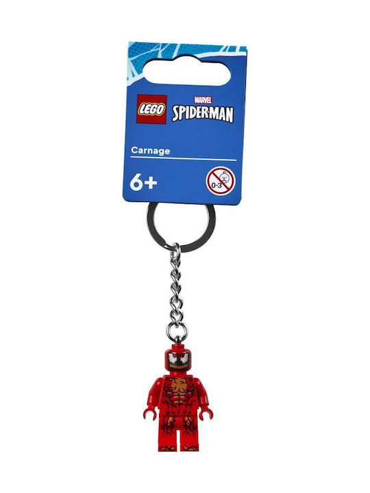 Lego Keychain Carnage Metallic