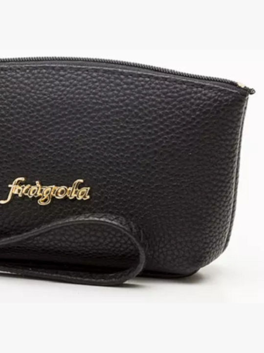 Fragola Toiletry Bag in Black color 16cm