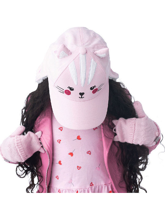 Flapjackkids Kids' Hat Jockey Fabric Pink