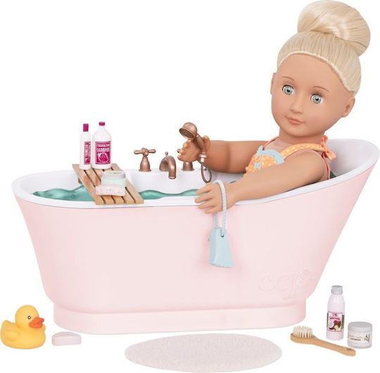 Our Generation Мебели Deluxe Комплект Вана и Аксесоари Bath & Bubbles