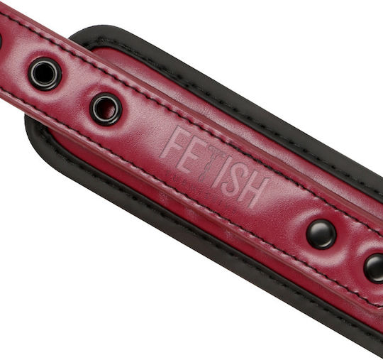 Fetish Submissive Halsband in Rot Farbe