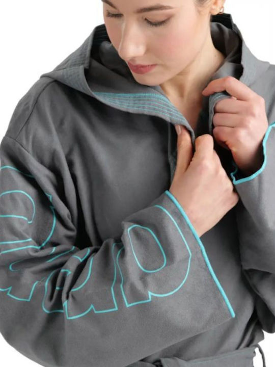 Arena Zeal Plus Swimming Bathrobe Gray 005308-100