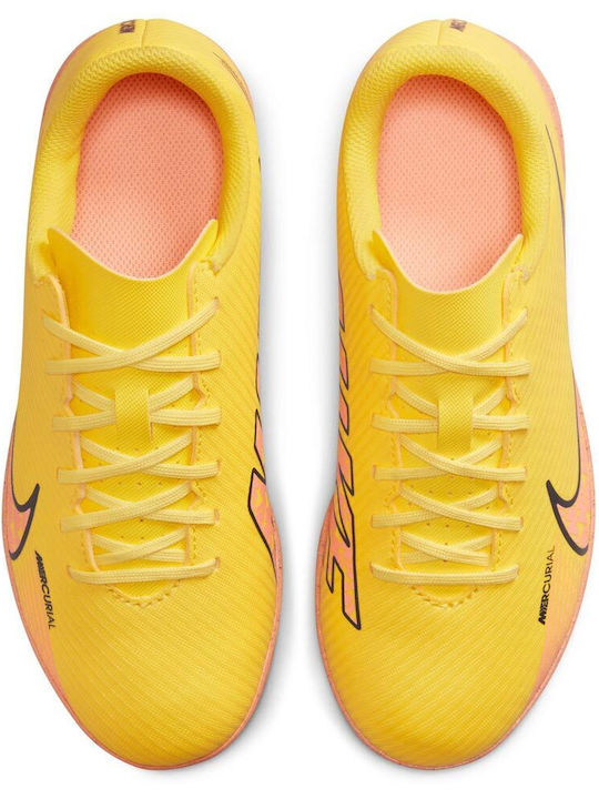 Nike Papuci de fotbal pentru copii Mercurial Vapor 15 Club de futsal Galbene