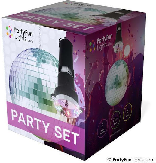 Party Fun Lights Φωτιζόμενη Nτισκομπάλα 86277 LED