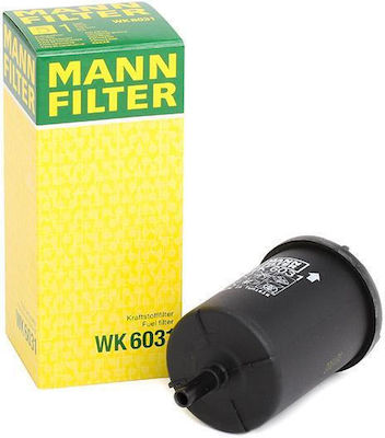 Mann Filter Φίλτρο Βενζίνης για Citroen Xantia/Saxo/Xsara/Jumpy - Peugeot 106/206/306/407/806