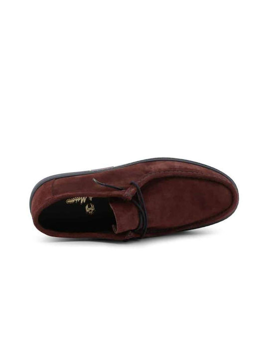 Duca Di Morrone Nevio Cam Men's Moccasins Red