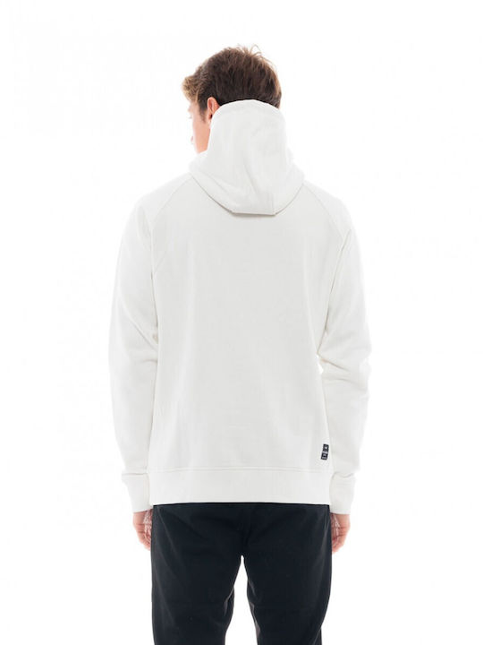 Biston Men's Sweatshirt with Hood White